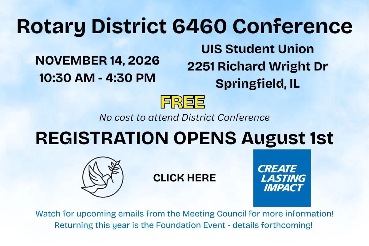 Rotary District 6460 Conference 2026
