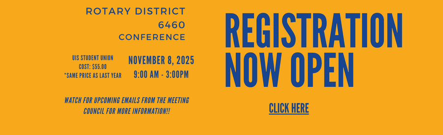 Rotary District 6460 Conference 2025